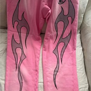 PINK HELLSTAR SWEATPANTS